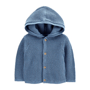 Chaqueta con Capota Azul Niños - Carter's