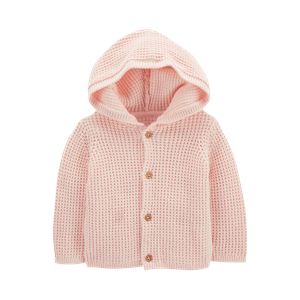 Chaqueta con Capota Rosada Niñas - Carter's