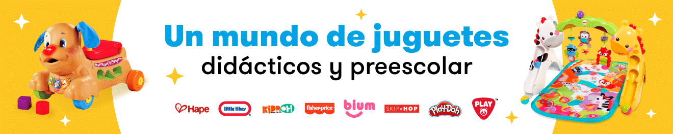 Un mundo de juguetes didácticos y preescolar